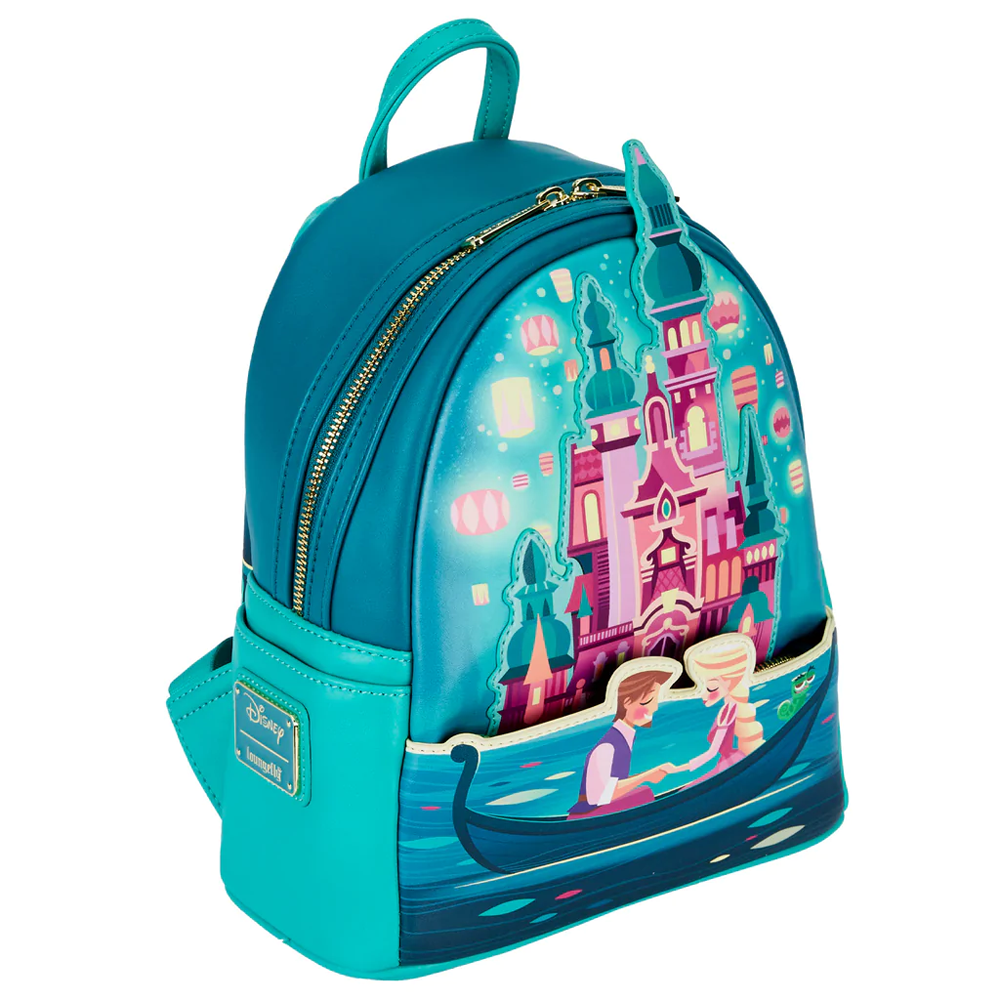 Disney Tangled Rapunzel Castle Glow in the Dark Mini Backpack - Thumbnail 2