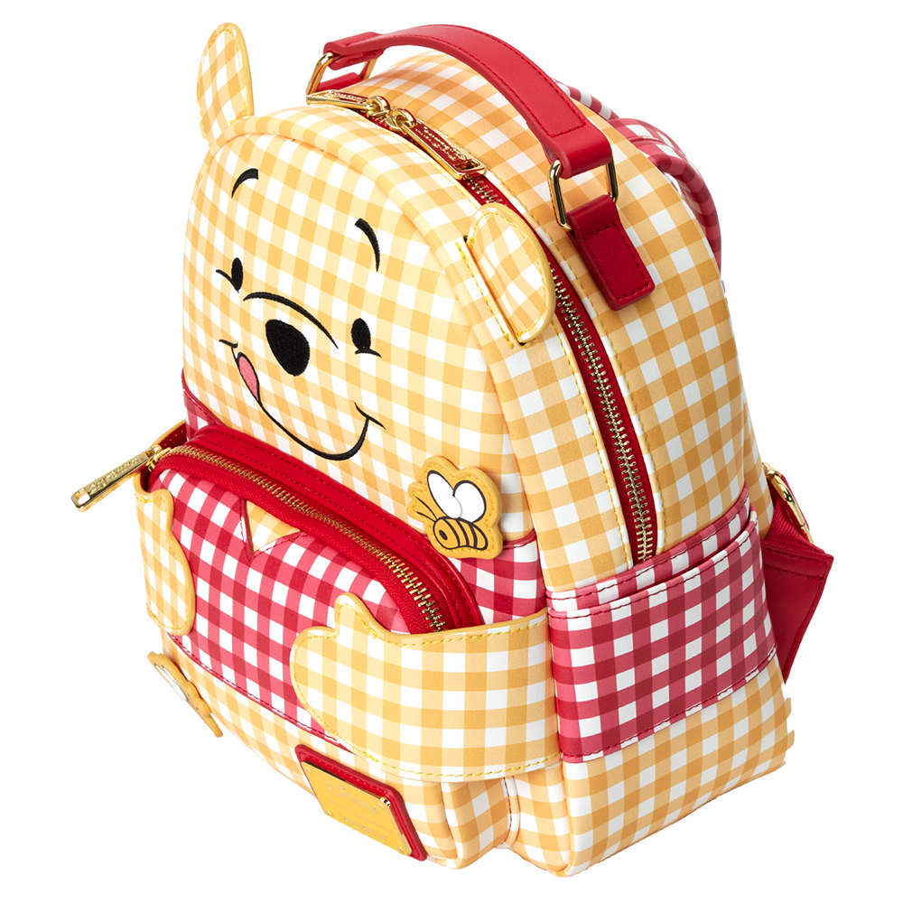 Loungefly: Disney Winnie The Pooh Gingham Mini Backpack - 0