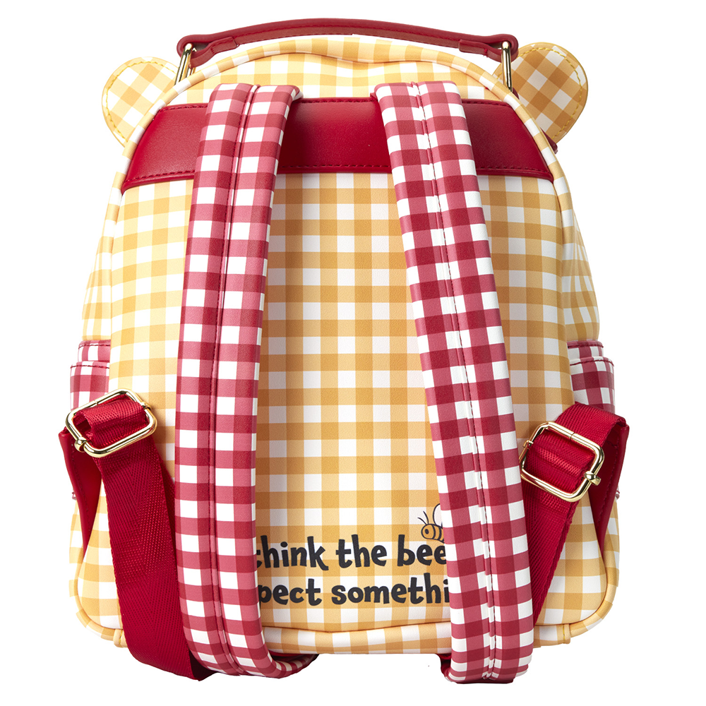 Loungefly: Disney Winnie The Pooh Gingham Mini Backpack