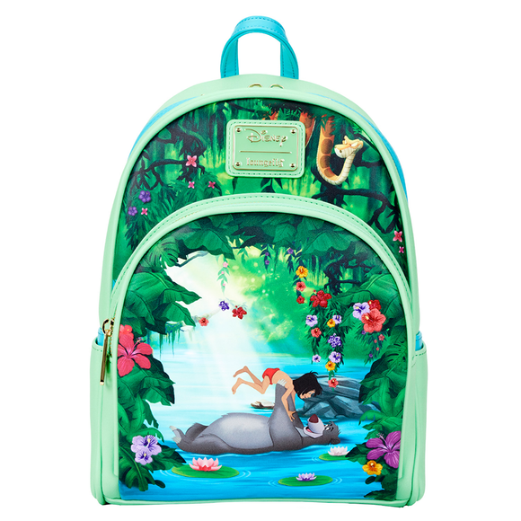 Loungefly: Disney Jungle Book Bare Necessities Mini Backpack - Bards & Cards
