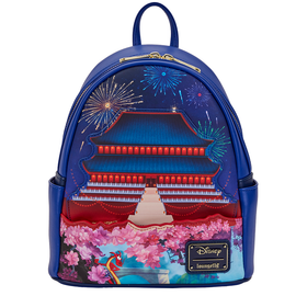Loungefly: Disney Mulan Castle Light Up Mini Backpack - Bards & Cards