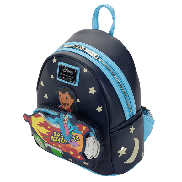 Loungefly: Disney Lilo And Stitch Space Adventure Mini Backpack - Bards & Cards