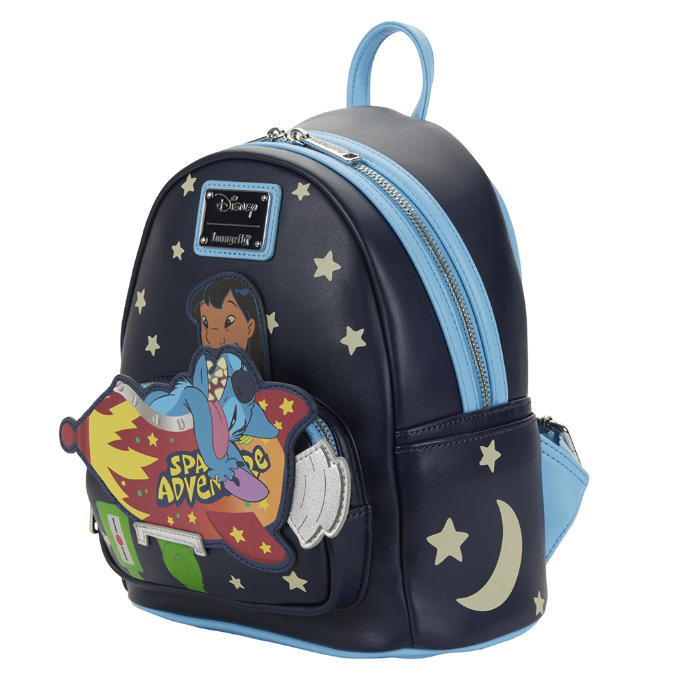 Disney Lilo And Stitch Space Adventure Mini Backpack - Thumbnail 4