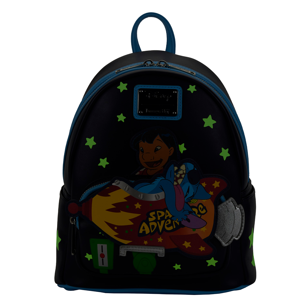 Disney Lilo And Stitch Space Adventure Mini Backpack - Thumbnail 2
