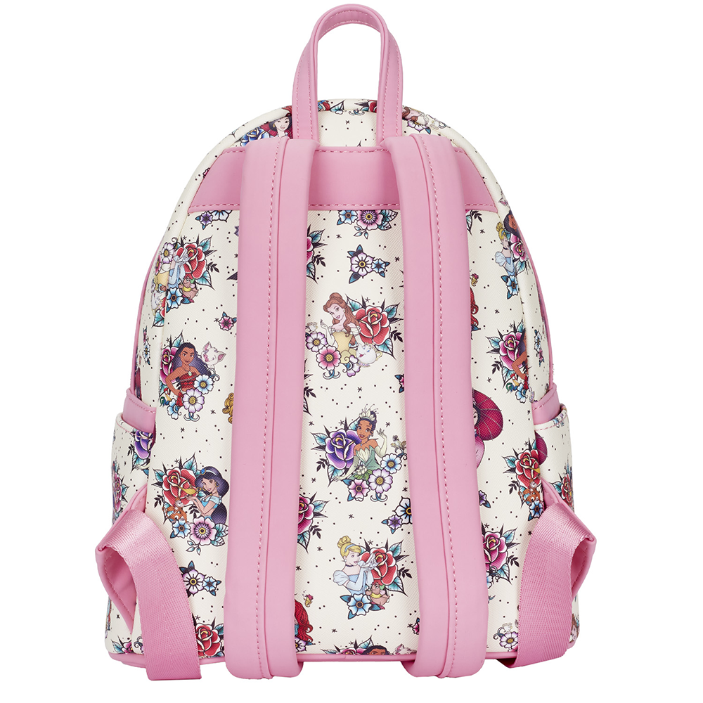 Loungefly: Disney Princess Tattoo Aop Mini Backpack