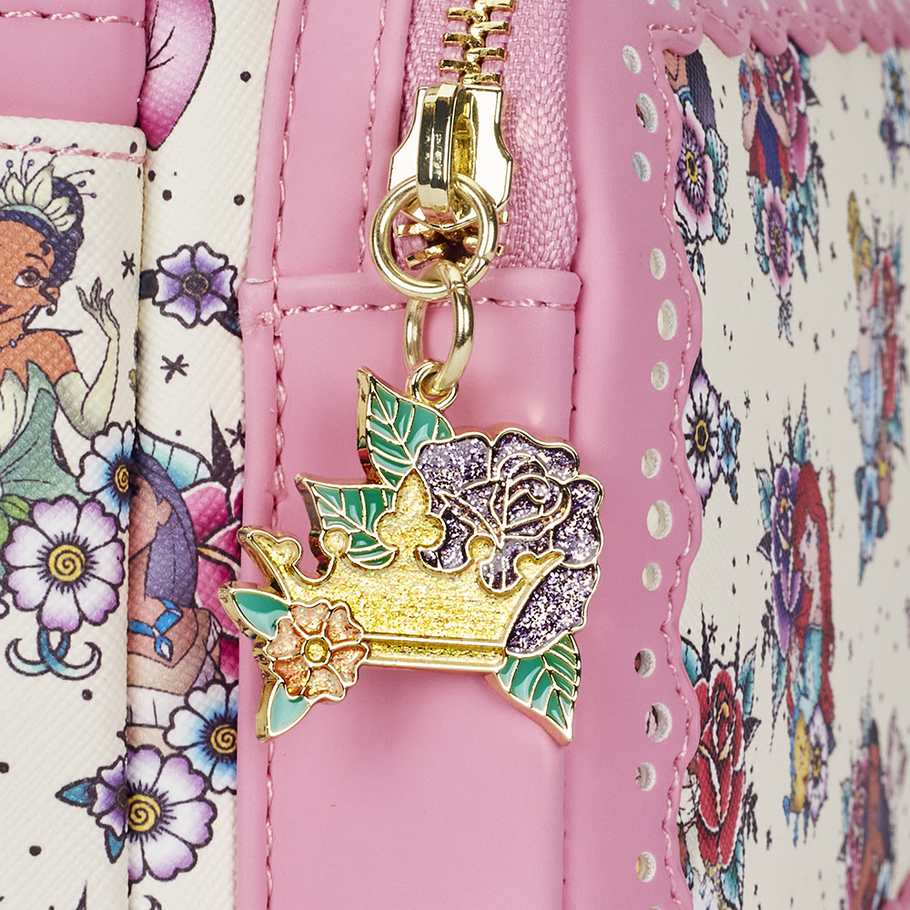 Loungefly: Disney Princess Tattoo Aop Mini Backpack