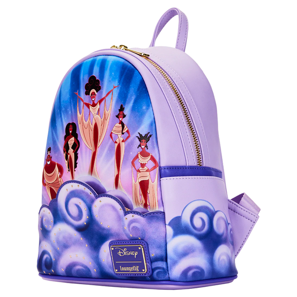 Loungefly: Disney - Hercules Muses Clouds Mini Backpack - Bards & Cards