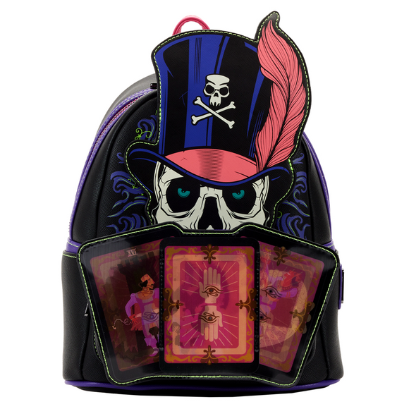 Loungefly: Disney - Princess And The Frog - Dr Facilier Lenicular Mini Backpack - Bards & Cards