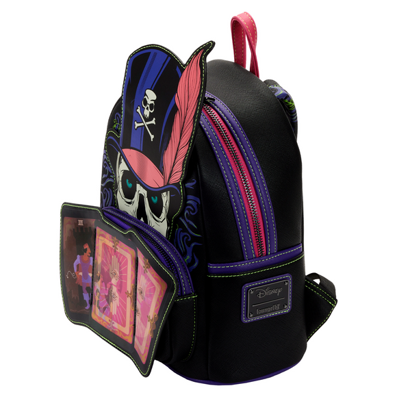 Loungefly: Disney - Princess And The Frog - Dr Facilier Lenicular Mini Backpack - Bards & Cards