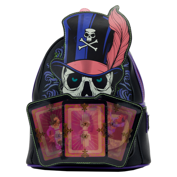Loungefly: Disney - Princess And The Frog - Dr Facilier Lenicular Mini Backpack - Bards & Cards