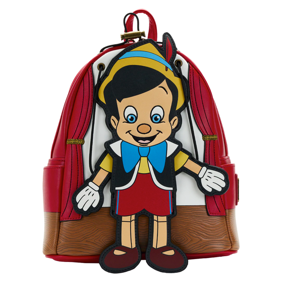 Loungefly: Disney - Pinocchio Marionette Mini Backpack - Bards & Cards