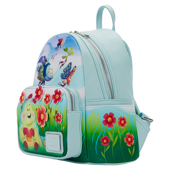 Loungefly: Pixar A Bugs Life - Earth Day Mini Backpack - Bards & Cards