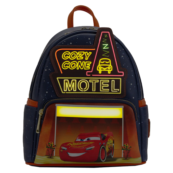 Loungefly: Disney Pixar Moments - Cars Cozy Cone Mini Backpack - Bards & Cards