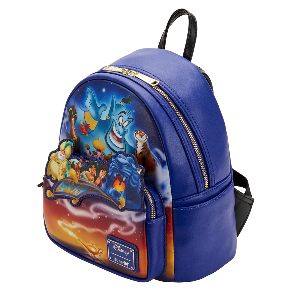 Loungefly: Disney - Aladdin 30th Anniversary Mini Backpack - 0