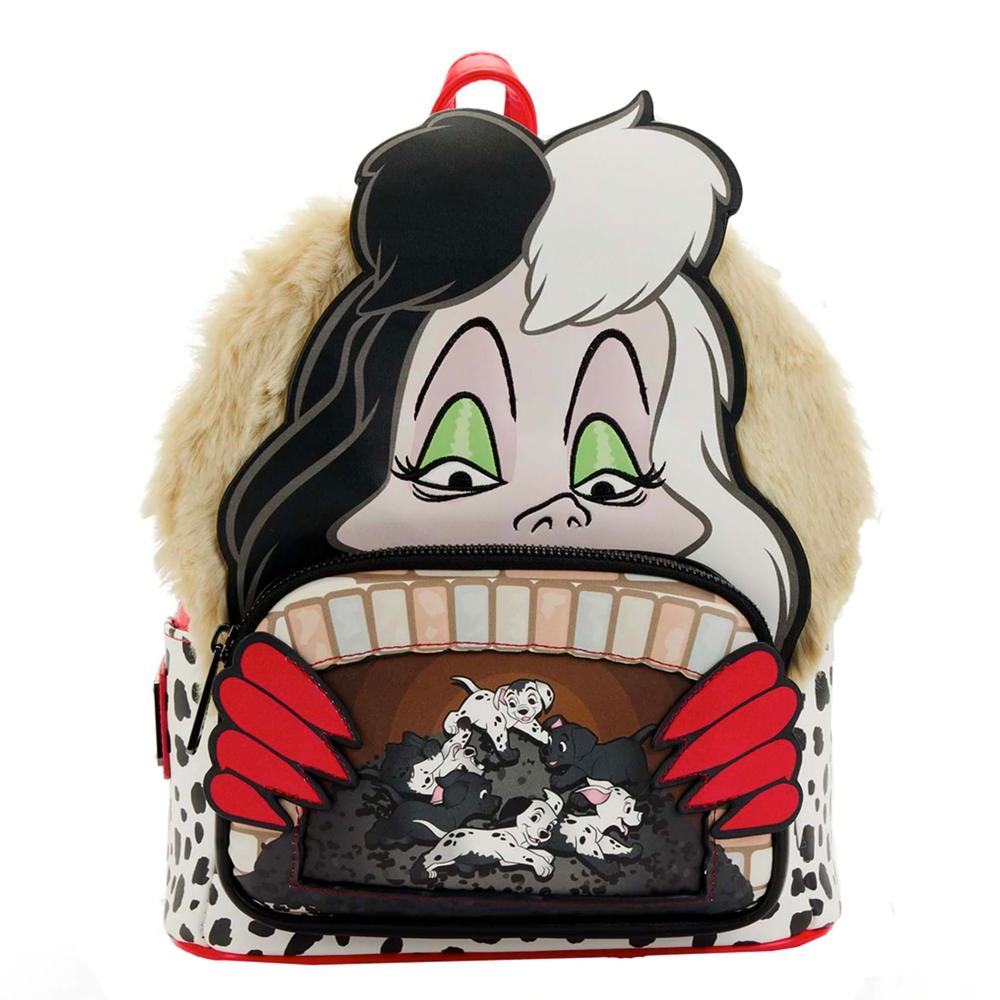 Loungefly Disney 101 Dalmatians Villains Scene Cruella Mini Backpack - Thumbnail 2