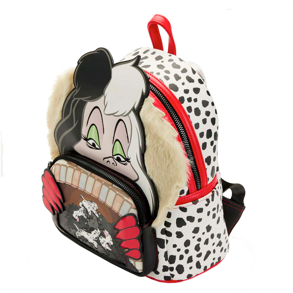 Loungefly: Disney - 101 Dalmatians Villains Scene Cruella Mini Backpack - 0