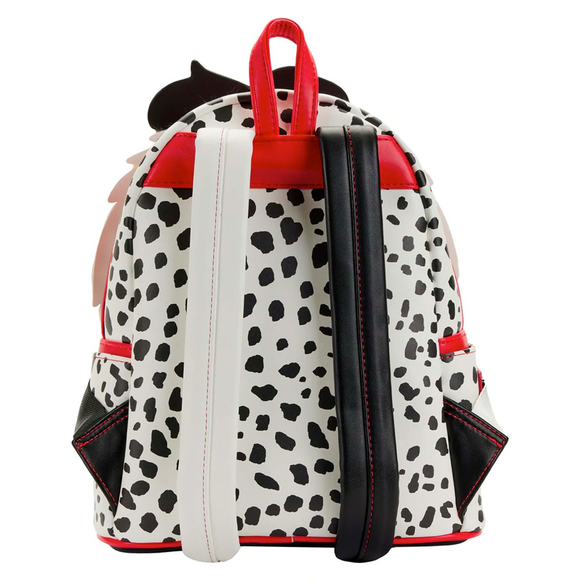 Loungefly: Disney - 101 Dalmatians Villains Scene Cruella Mini Backpack - Bards & Cards