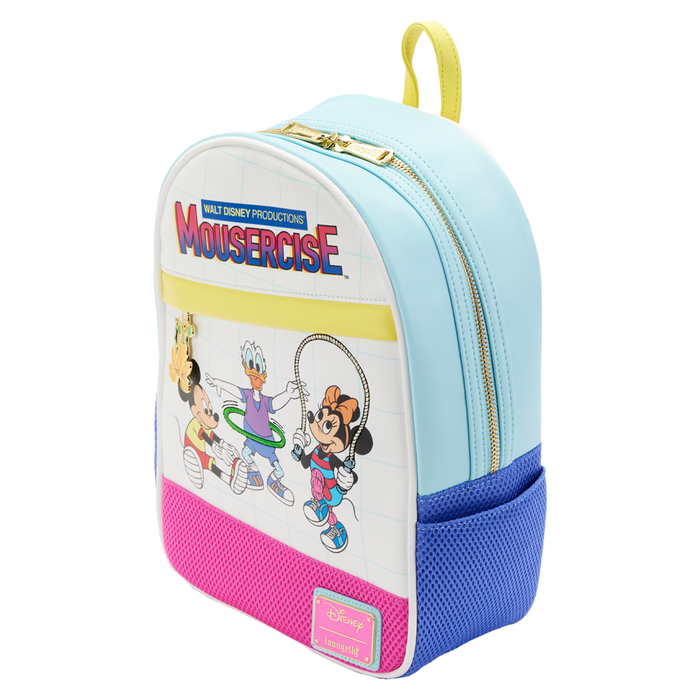 Loungefly: Disney - Mousercise Mini Backpack - 0