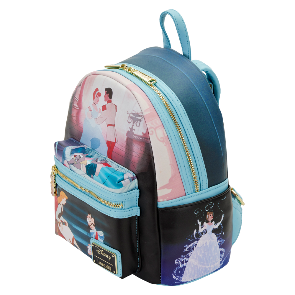 Loungefly: Disney - Cinderella Princess Scene Mini Backpack - 0