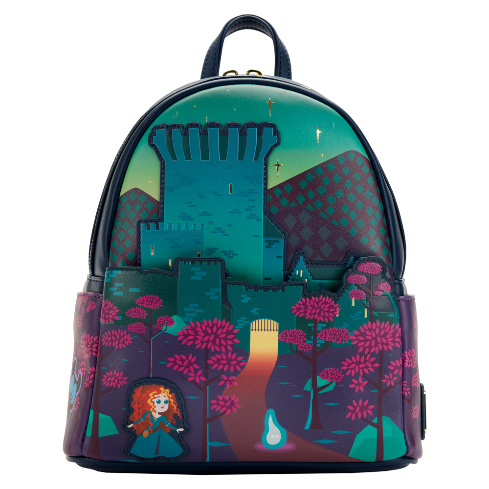 Loungefly: Disney - Brave Princess Castle Series Mini Backpack