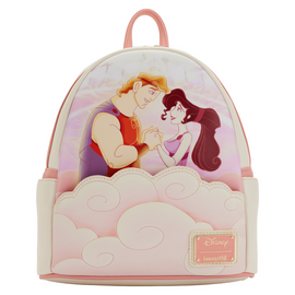 Loungefly: Disney - Hercules 25th Anniversary Meg and Hercule Mini Backpack - Bards & Cards