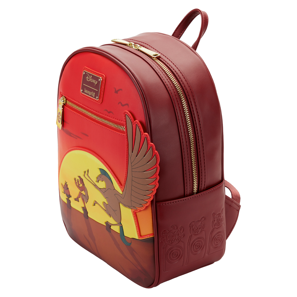 Loungefly: Disney - Hercules 25th Anniversary Sunset Mini Backpack - 0