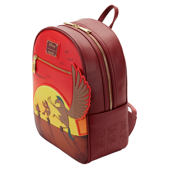 Loungefly: Disney - Hercules 25th Anniversary Sunset Mini Backpack - Bards & Cards