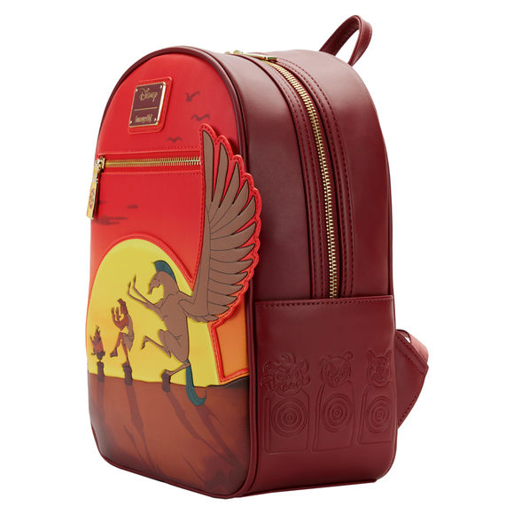 Loungefly: Disney - Hercules 25th Anniversary Sunset Mini Backpack - Bards & Cards