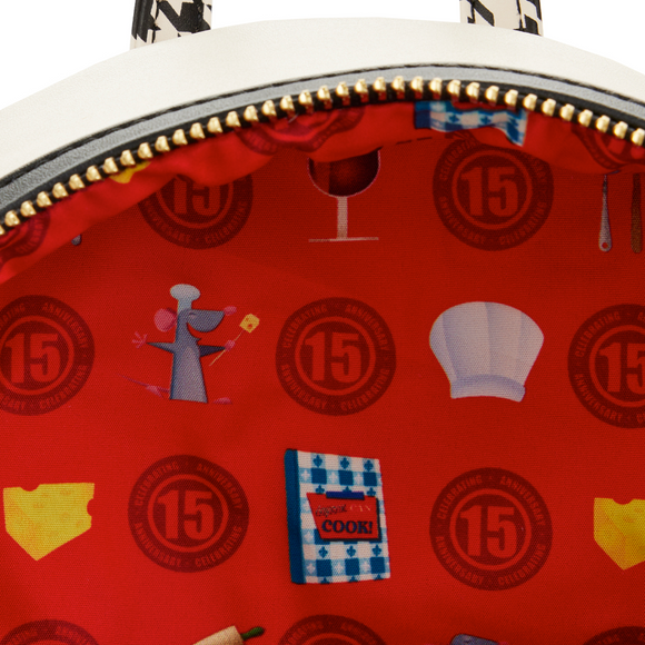 Loungefly: Disney - Pixar Ratatouille 15th Anniversary Little Chef Mini Backpack - Bards & Cards