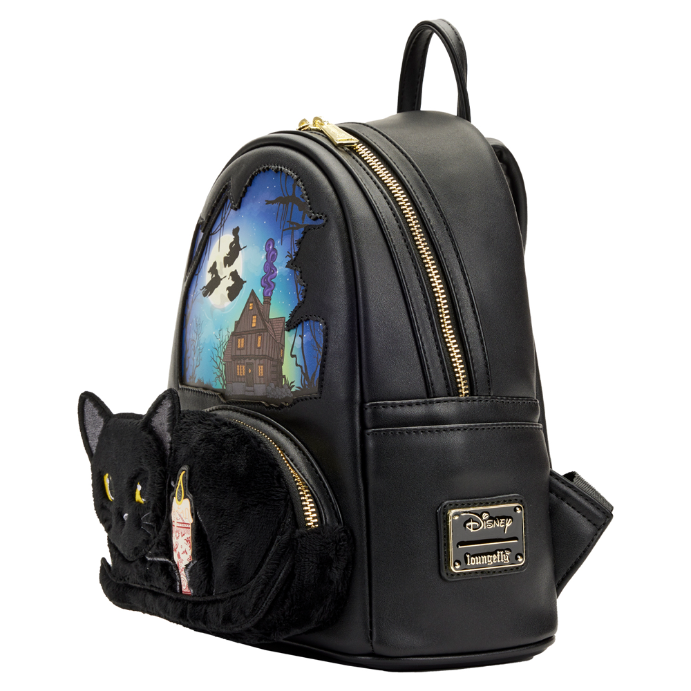 Loungefly: Disney - Hocus Pocus Binx Pocket Mini Backpack