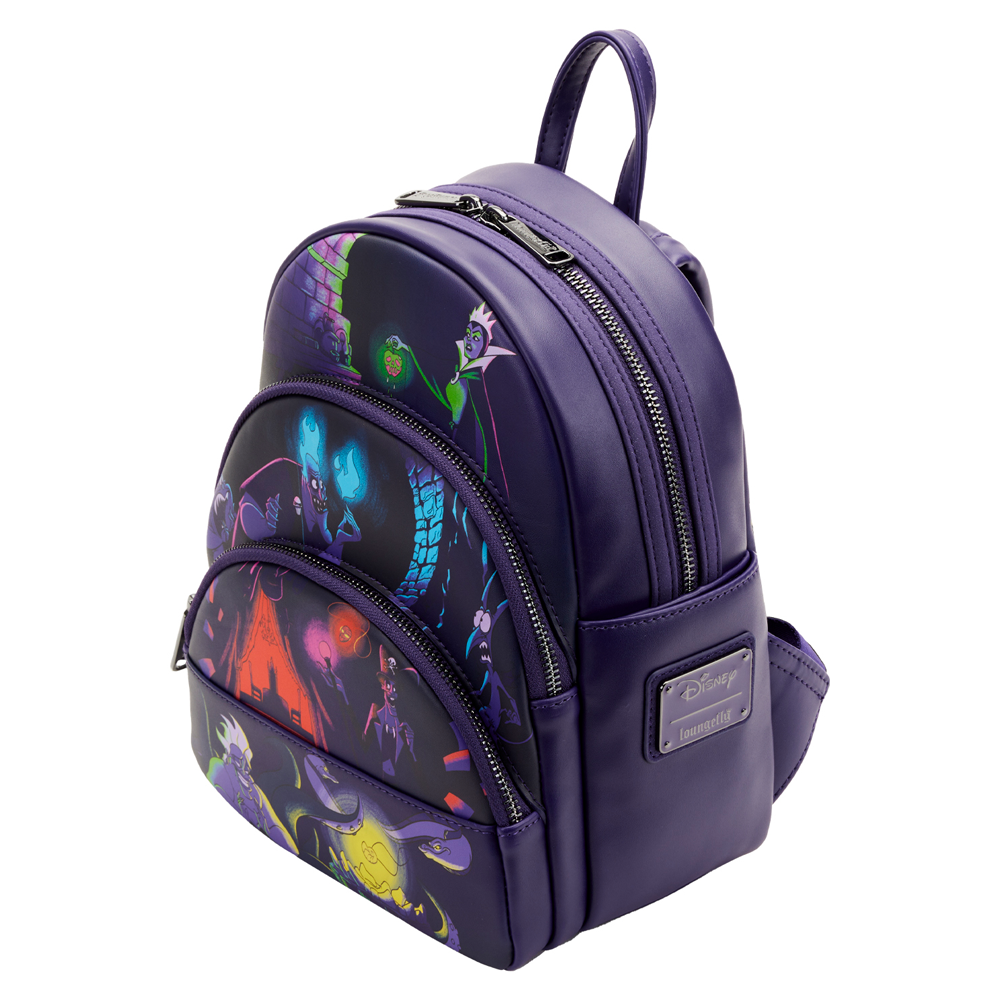 Disney Villains Triple Pocket Mini Backpack - Thumbnail 5