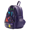 Loungefly: Disney Villains Triple Pocket Glow In The Dark Mini Backpack - Bards & Cards