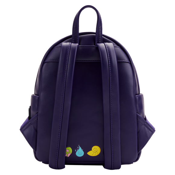 Loungefly: Disney Villains Triple Pocket Glow In The Dark Mini Backpack - Bards & Cards