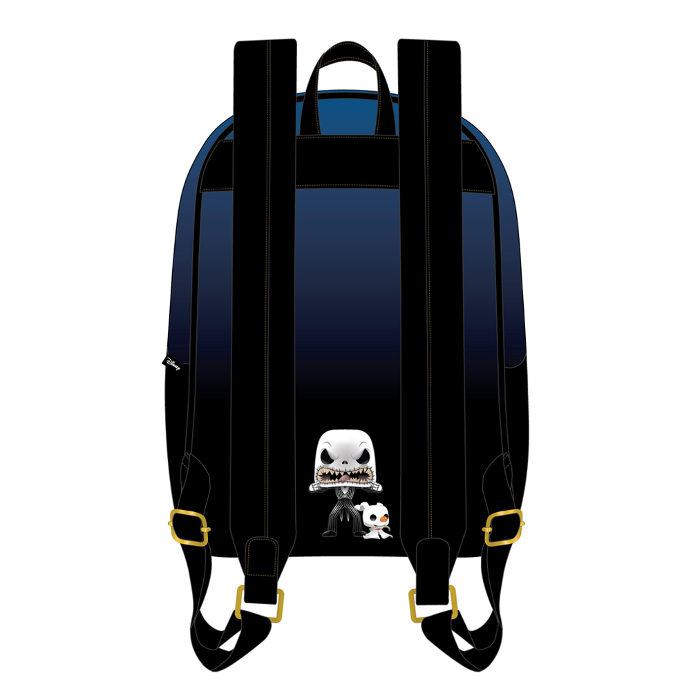 Loungefly: Disney: NBC - Jack Skellington House Mini Backpack - 0