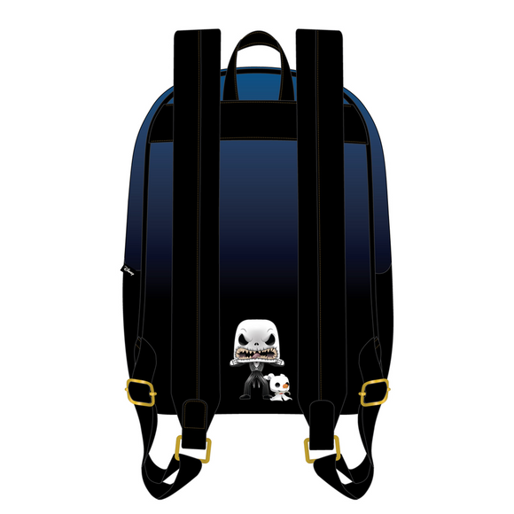 Loungefly: Disney: NBC - Jack Skellington House Mini Backpack - Bards & Cards