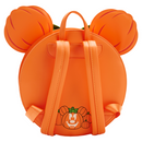 Loungefly: Disney - Glow Face Minnie Pumpkin Mini Backpack - Bards & Cards