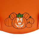 Loungefly: Disney - Glow Face Minnie Pumpkin Mini Backpack - Bards & Cards