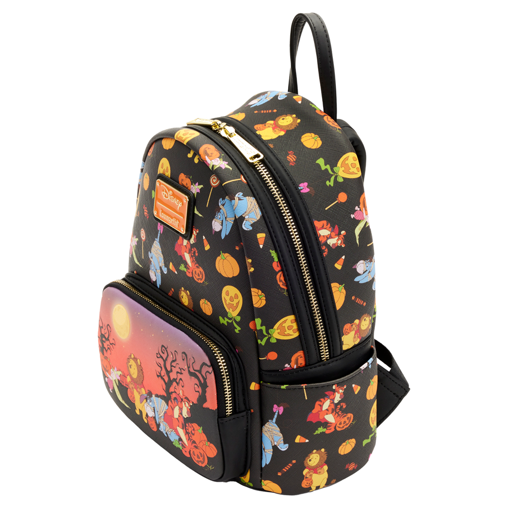 Loungefly: Disney - Winnie The Pooh Halloween Group Mini Backpack - 0