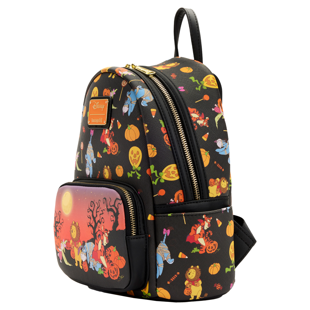 Loungefly Disney Winnie The Pooh Halloween Group Mini Backpack