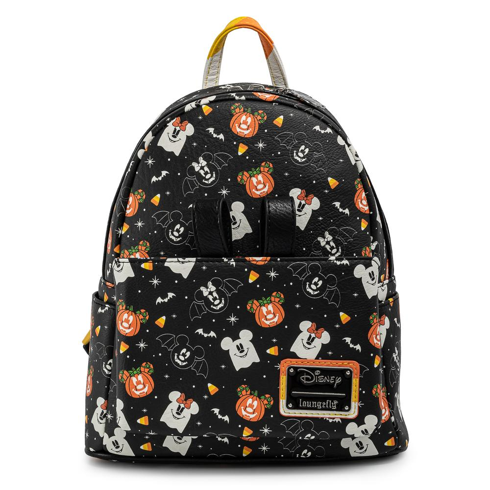 Loungefly: Disney Mickey and Minnie Candy Corn Mini Backpack and Headband Set