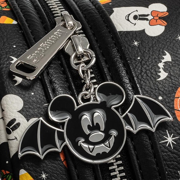 Loungefly: Disney Mickey and Minnie Candy Corn Mini Backpack and Headband Set - Bards & Cards