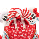 Loungefly: Disney - Minnie and Mickey Snowman Mini Backpack and Headband Set - Bards & Cards