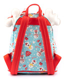 Loungefly: Disney - Minnie and Mickey Snowman Mini Backpack and Headband Set - Bards & Cards