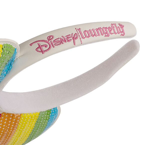 Loungefly: Disney - Sequin Rainbow Minnie Ears Headband - Bards & Cards