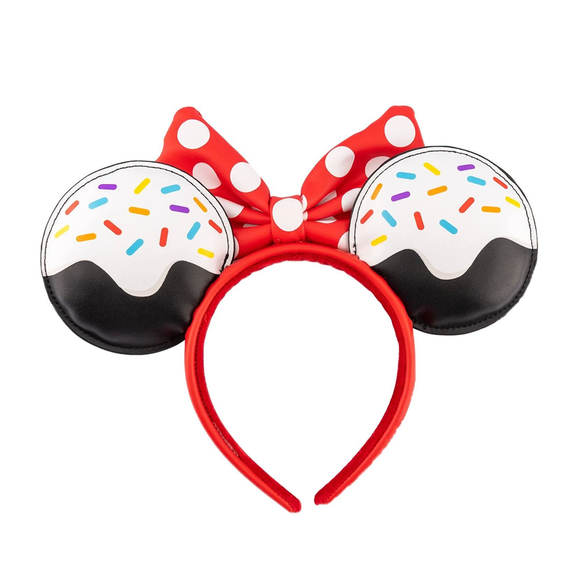 Loungefly: Disney Minnie Sweets Sprinkle Ears Headband - Bards & Cards