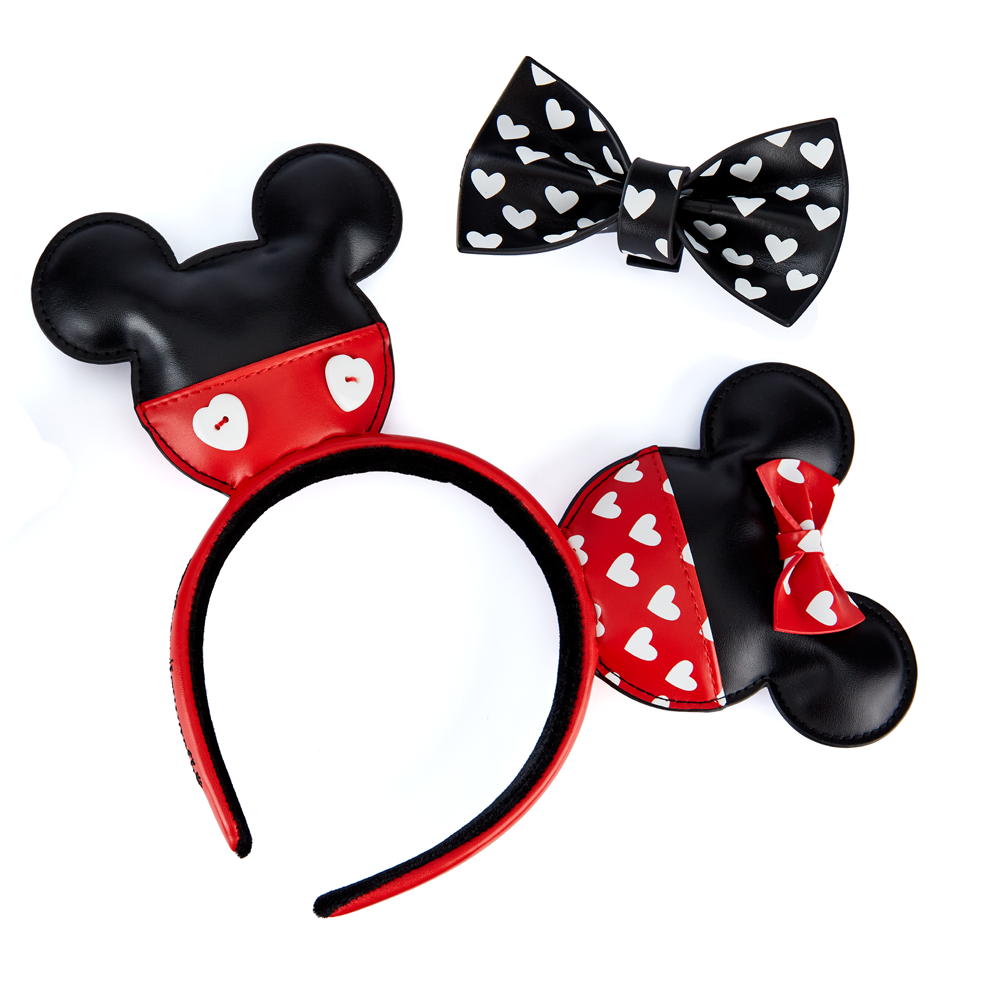 Loungefly: Disney - Mickey And Minnie Valentines Headband - 0