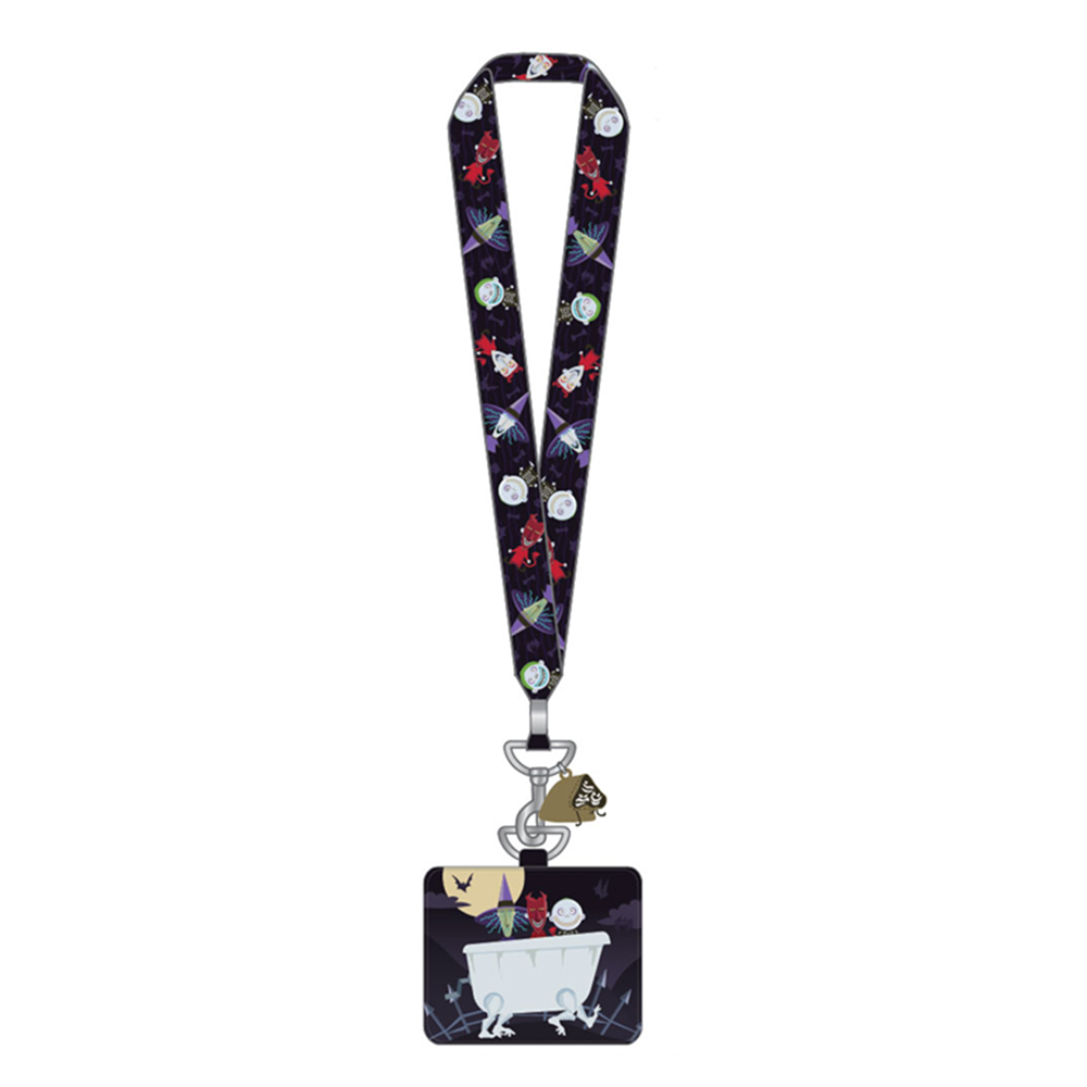 Loungefly: Disney - NBC Lock Shock And Barrel Tub Lanyard with Cardholder