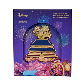 Loungefly: Disney - Mulan Castle 3-Inch Collector Box Pin - Bards & Cards