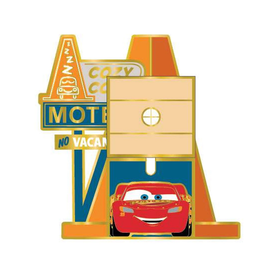Loungefly: Pixar Cars Cozy Cone 3" Collector Box Pin - Bards & Cards