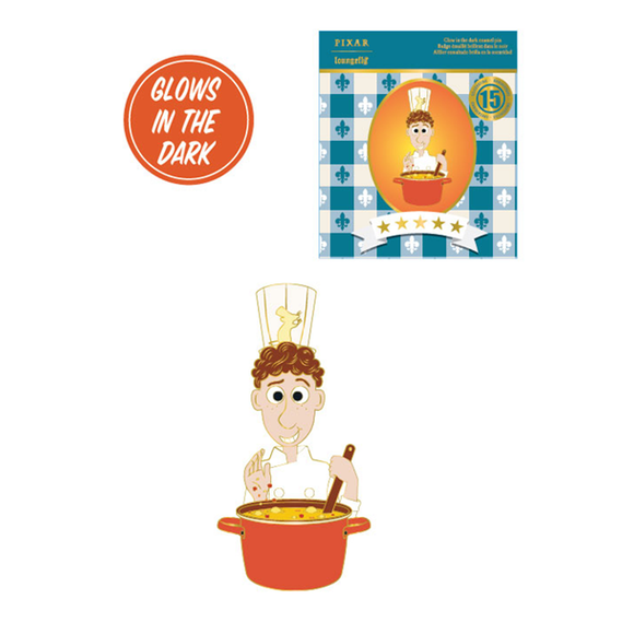 Loungefly: Disney Pixar - Ratatouille 15th Anniversary 3-Inch Collector Box Pin - Bards & Cards